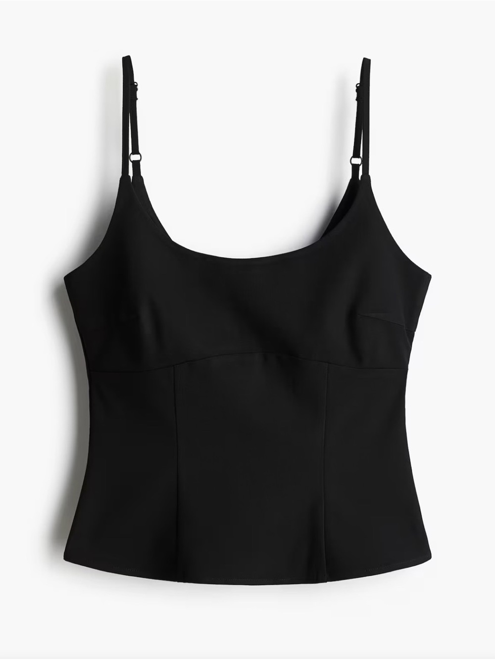 🎀3/$25🎀 H&M Black Women's Cami Top with Adjustable Straps